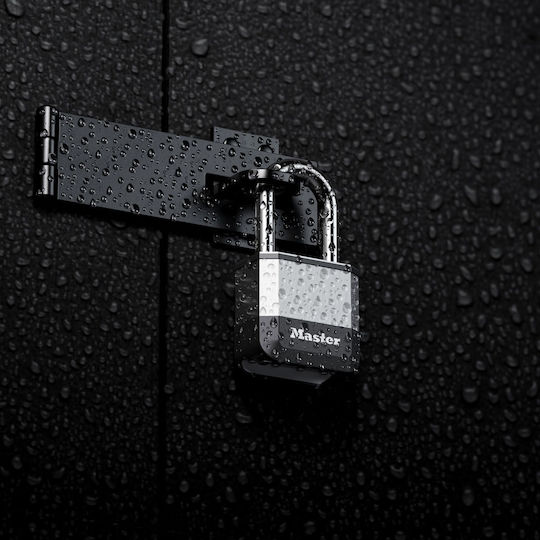 Master Lock Λουκέτο Πέταλο με Κλειδί 52mm