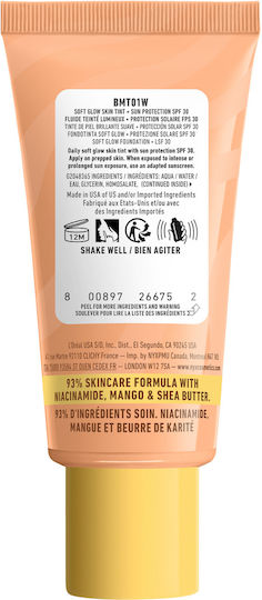 NYX Professional Makeup Buttermelt Glaze Flüssig LSF30 01 Whipped Butta 30ml