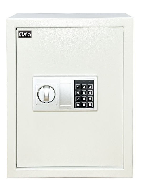 Osio Wall-Mounted Combination Key Holder Metallic With Keyboard 71 Hooks 36x15x45cm