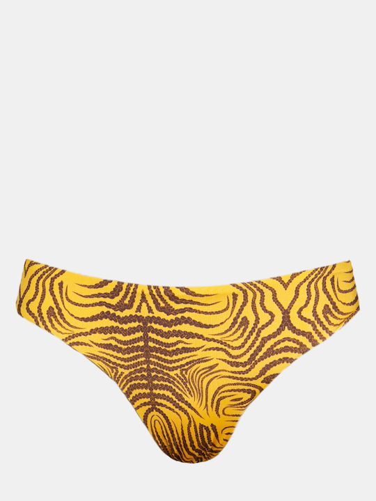 Siba Bikini Slip Κίτρινο