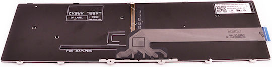 Dell P28e001 Осветена Лаптоп Клавиатура Вариант 2