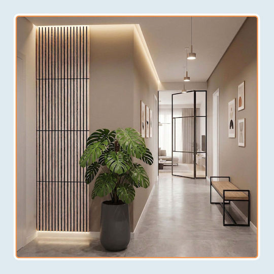Акустични Панели Комплект 4 60x60 См Светлокафяви 60x1.8x60 См