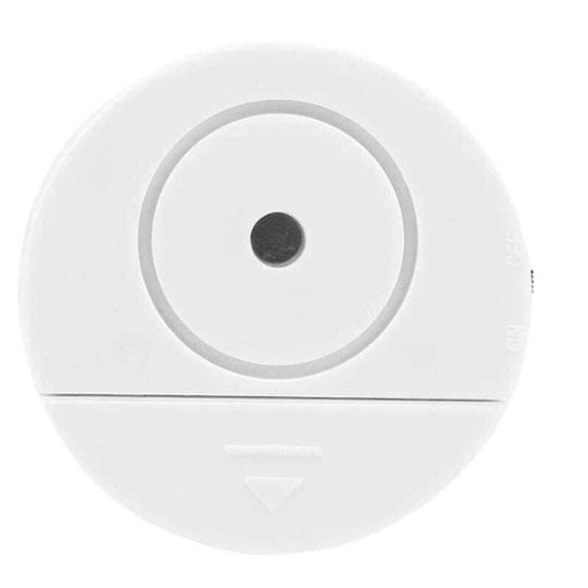 Glass Break Sensor Battery Autonomous Breakage Set 2pcs in White Color 2pcs