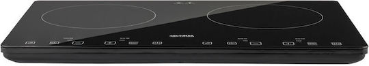 First Austria Fa50953 Electric Inductive Commercial Countertop Burner Double 2kW 64x42x8cm
