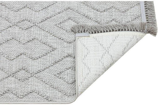 SteweHome Παιδικό Χαλί Γκρι 80x100cm Πάχους 60mm
