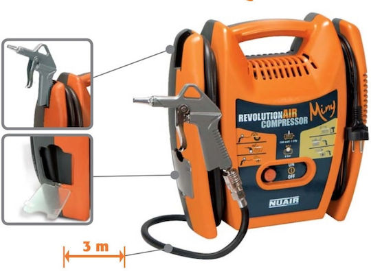 Revolution Compresor de Aer Monofazat cu Putere 1.5hp