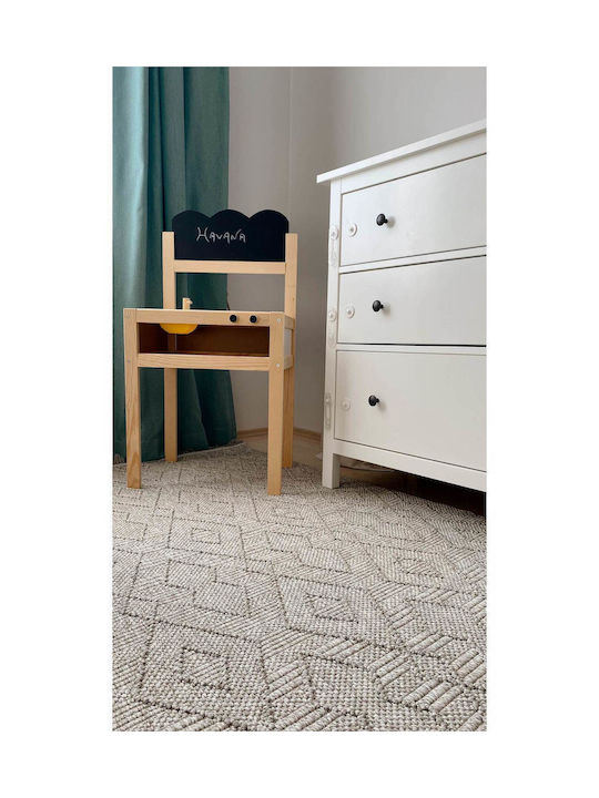 SteweHome Kids Rug Gray 80x100cm Thickness 60mm