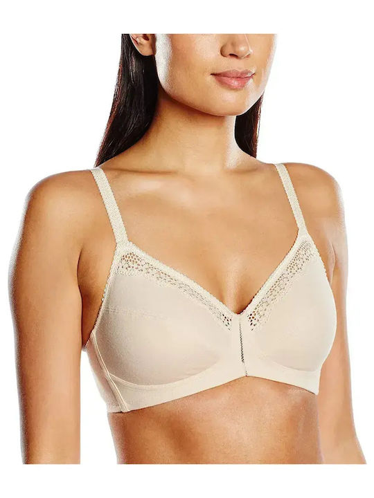 Cotton Beauty Bra without Padding without Underwire Beige