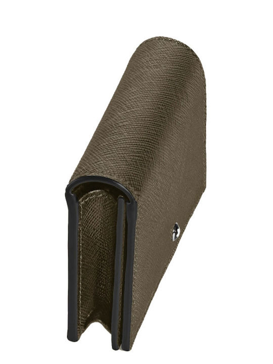 Sartorial Leder Herrenbrieftasche Khaki