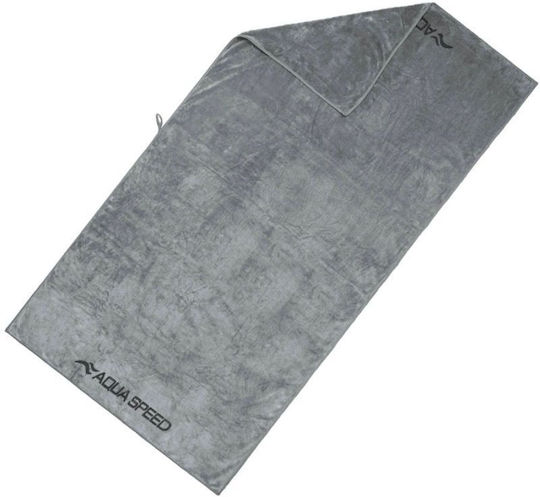 Aquaspeed Микрофибърна Кърпа За Body Сив 160x80см