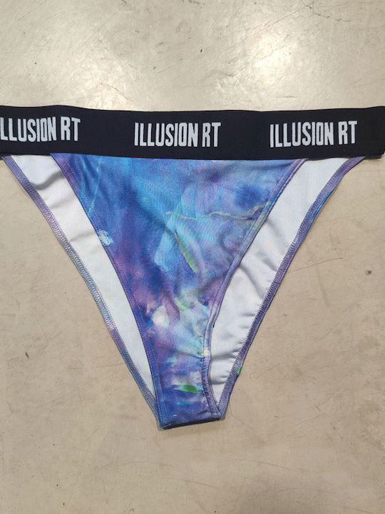 Bikini Slip with Ties Purple