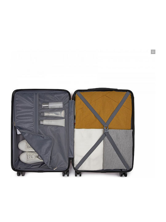 Miss Lulu Mittlerer Hartschalen-Reisekoffer Rosa Höhe 66cm