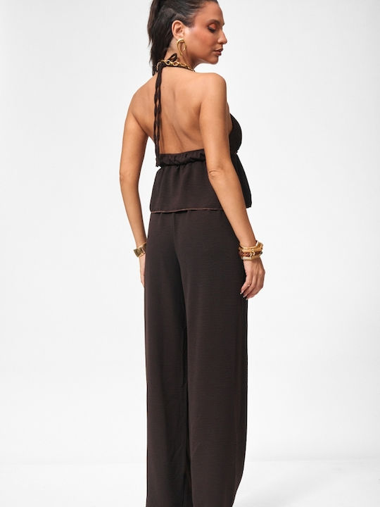 Women's Dark Brown Kit with Trousers