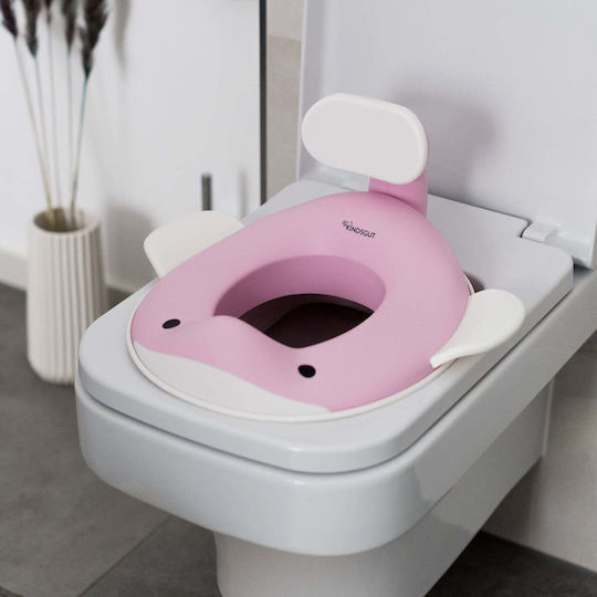 Kindsgut Toddler Toilet Seat Whale Pink