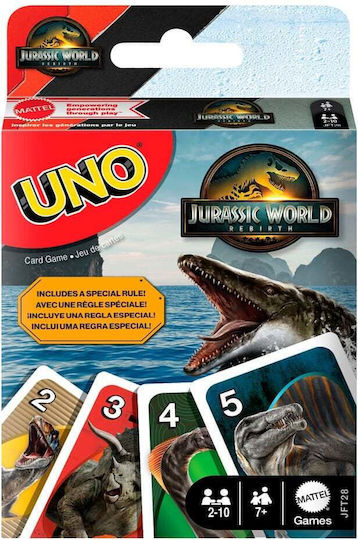 Επιτραπέζιο Παιχνίδι Jurassic World Rebirth για 2-10 Παίκτες 7+ Ετών (EN) Mattel