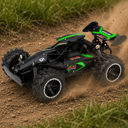 Lean Toys Remote Control Off-road Τηλεκατευθυνόμενο Αυτοκίνητο Μαύρο