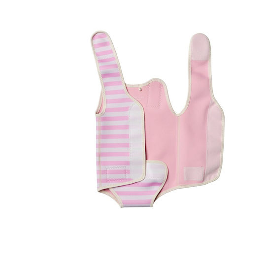 Baby Life Jacket Poppy Peach Pink Stripe Sunnylife