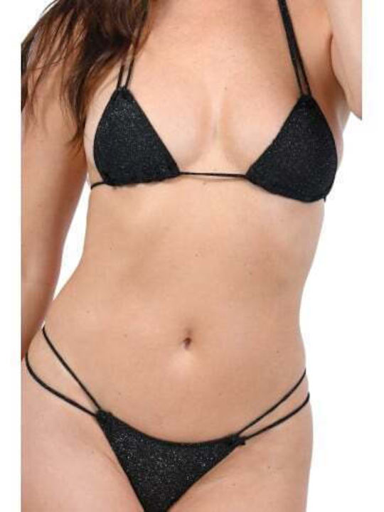 Set Bikini Glittery Fabric (lurex)