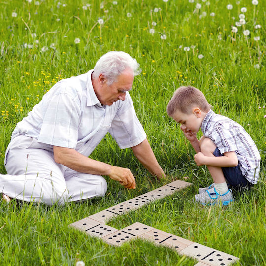 Επιτραπέζιο Παιχνίδι Domino για 1+ Παίκτες 10037944 Relaxdays