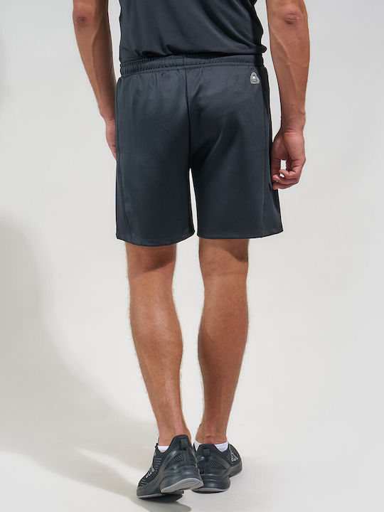 Inento Sports Men's Black Shorts 0856560002-Black