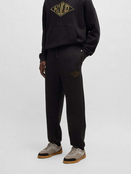 Herren-Sweatpants Jogginghose Schwarz