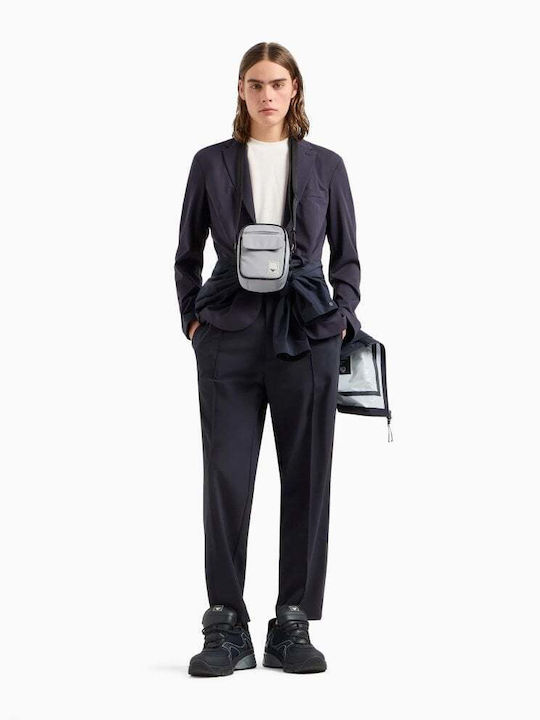 Elastic Blue Trousers