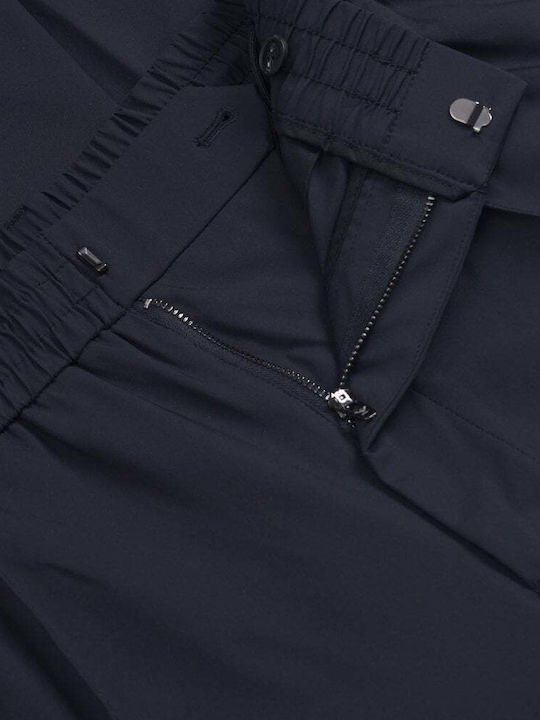 Elastic Blue Trousers