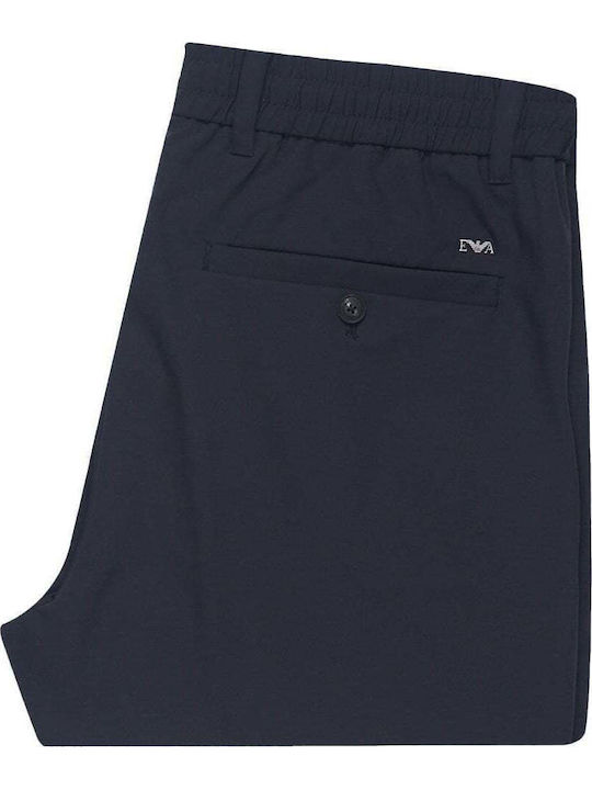 Elastic Blue Trousers