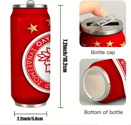 ShuShu Sticlă Termos Oțel Inoxidabil Olympiakos