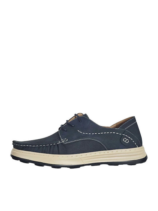 Men's Moccasins in Blue Colour