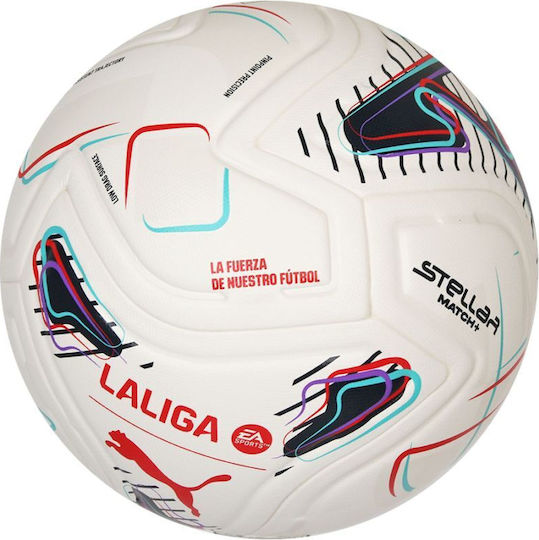 PUMA Stellar Match LaLiga Футболна Топка Бяла