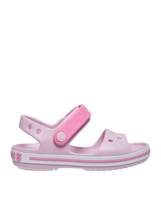 Crocband Children's Anatomical Beach Shoes Pink