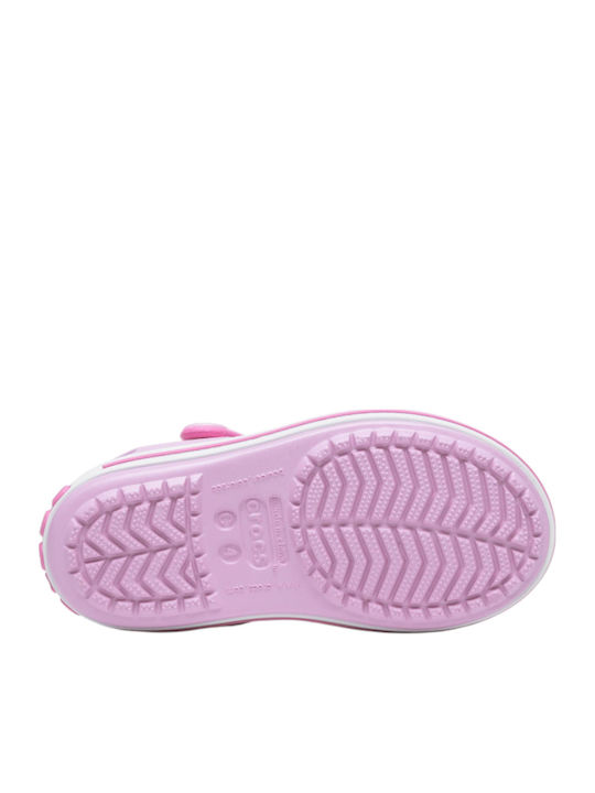 Crocband Children's Anatomical Beach Shoes Pink