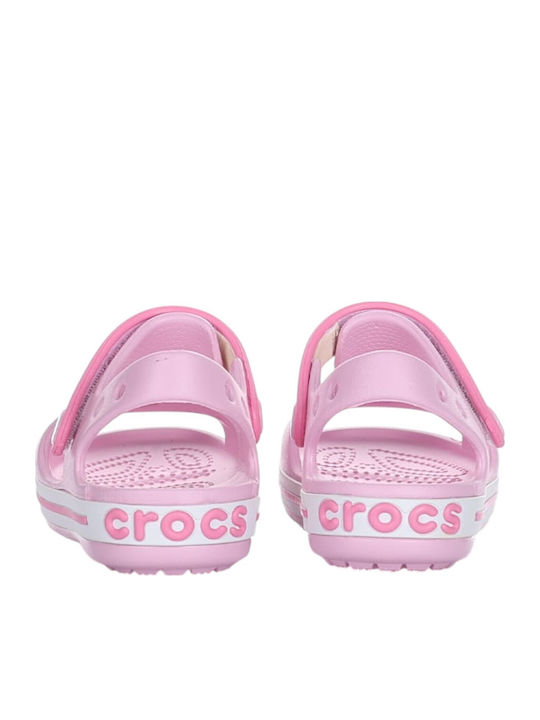 Crocband Children's Anatomical Beach Shoes Pink