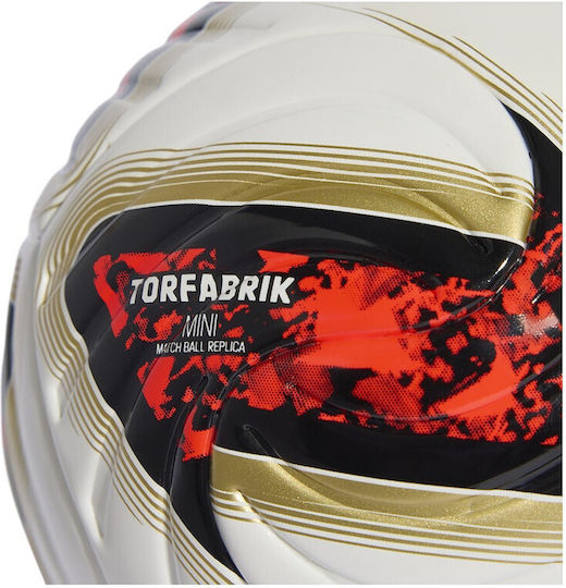 adidas Bundesliga 26/27 Torfabrik Mini Μπάλα Ποδοσφαίρου Λευκή
