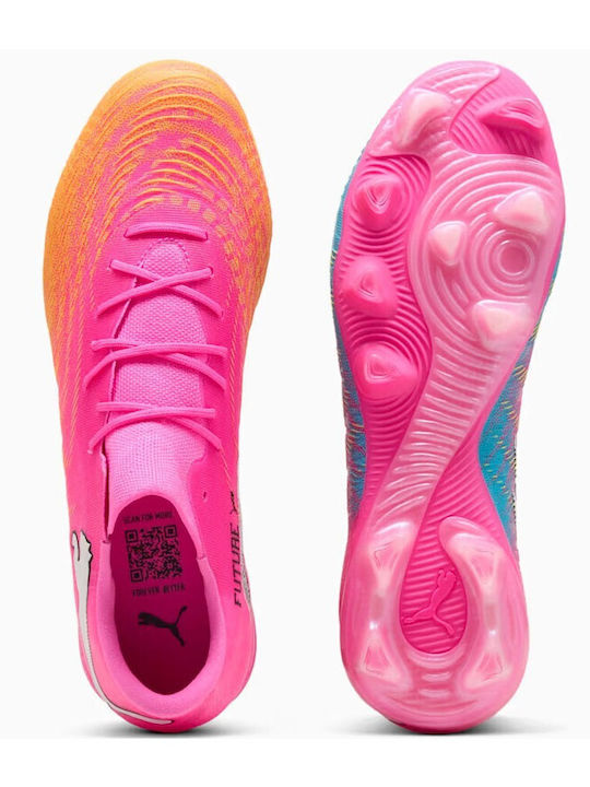 PUMA Future Футболни Обувки с Бутони FG Розови