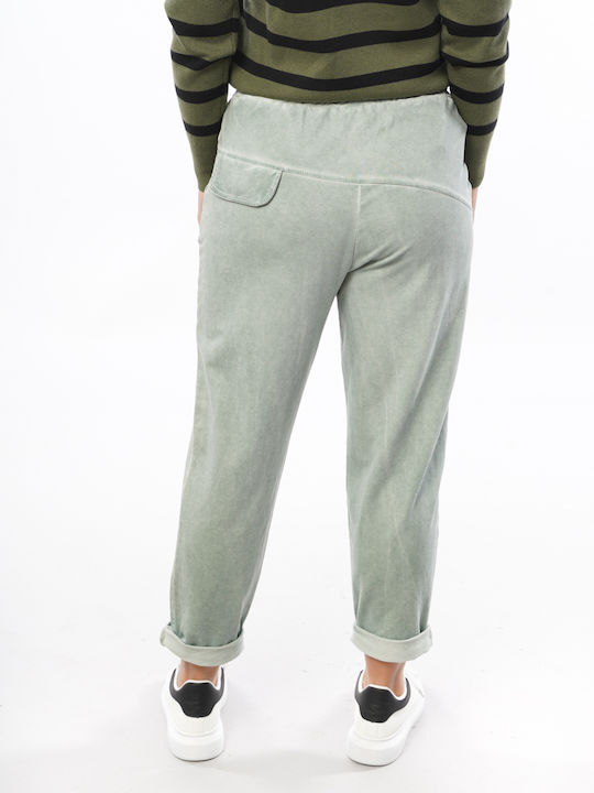 Pantaloni Trening Verde