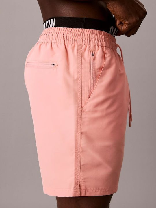 Herren Boxershorts Rosa mit Muster