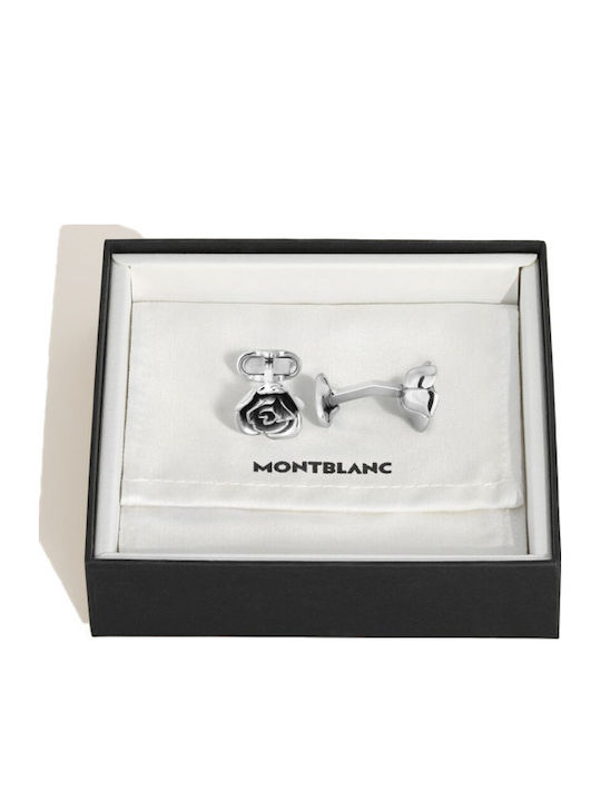 MontBlanc Meisterstuck Cufflinks in Silver Colour