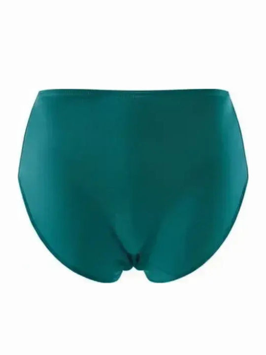 Bikini Set Push Up High Waist Turquoise