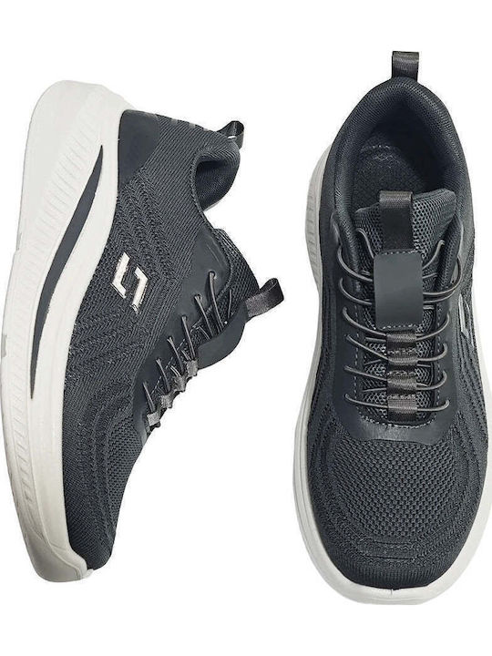 Πάνινα Ανδρικά Slip-On Γκρι
