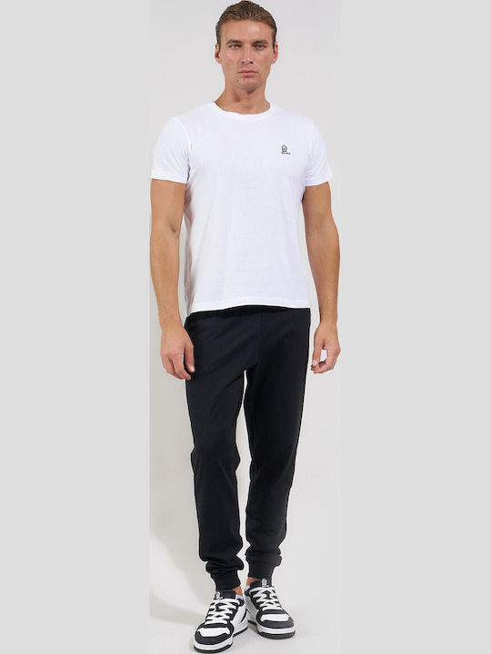 Pantaloni De Trening Cu Elastic Negru