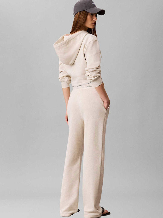Beige Sweatpants
