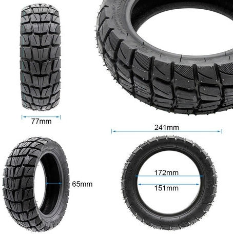 Reifen 10x3-6 255x80 Off Road Ewheels Elektroroller