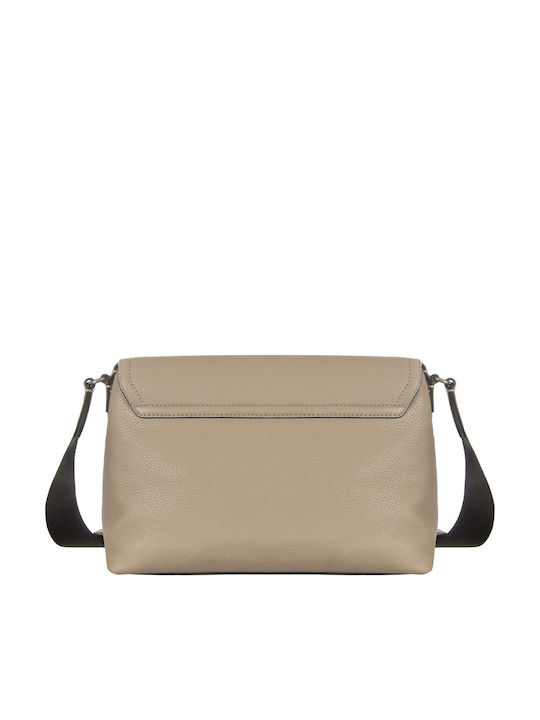 Sm 33t5lhdm0l115 Geantă Bărbătească De Umăr / Tip Crossbody Din Piele Bej
