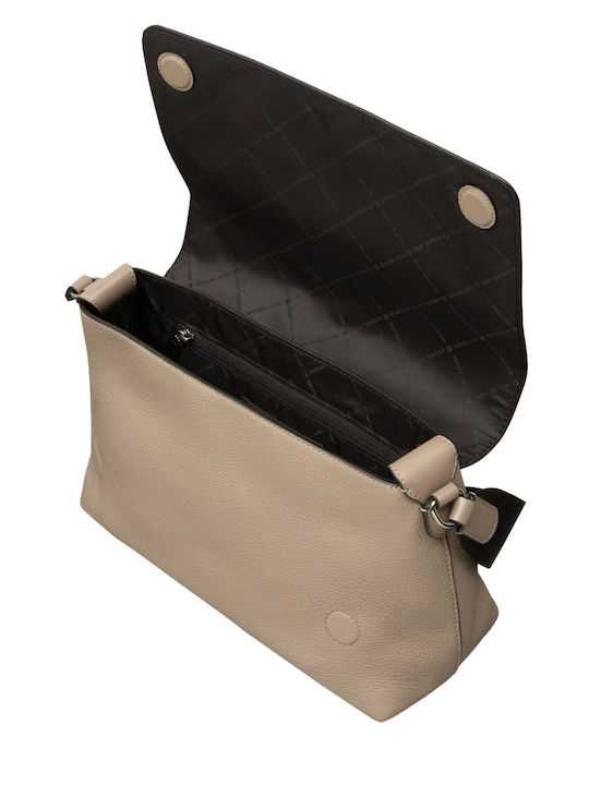 Sm 33t5lhdm0l115 Geantă Bărbătească De Umăr / Tip Crossbody Din Piele Bej