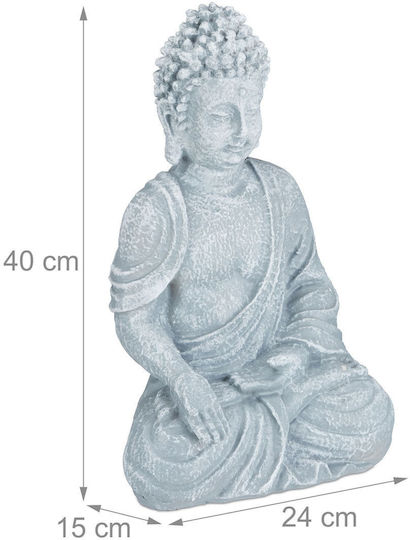 Relaxdays Dekorative Buddha 40x24x15cm