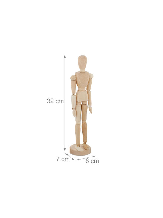 Relaxdays Set Figurine Decorative 32x8x30cm 2 Bucăți