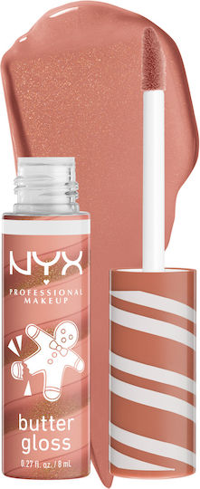 NYX Professional Makeup Butter Gloss Lip Gloss 03 Sugar Cookie Swirl 8ml