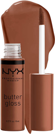 NYX Professional Makeup Butter Gloss Лип Глос 49 Fudge Me 8мл